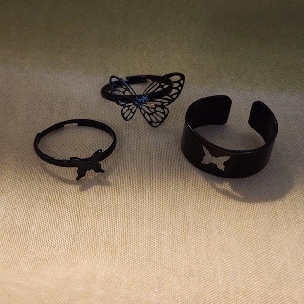 10 Adjustable Ring Set - Picture 2 of 5